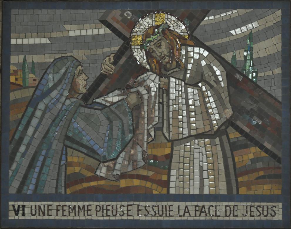 06 - Une femme pieuse essuie la face de Jésus