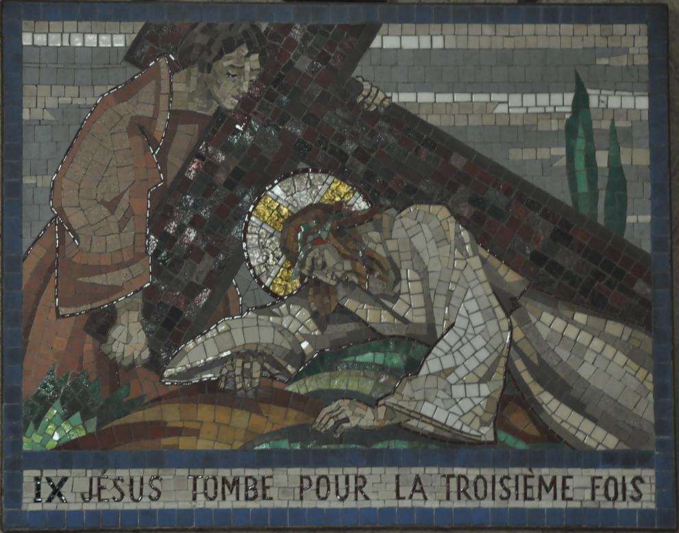 09 - Jésus tombe pour la troisième fois
