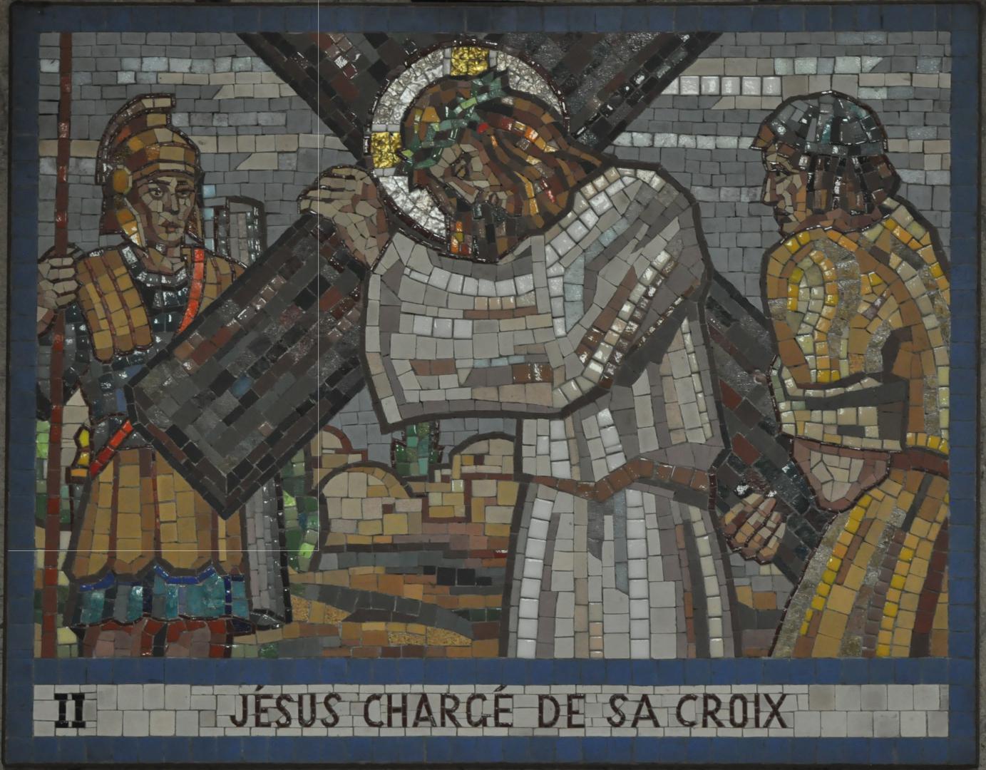 02 - Jésus chargé de se croix