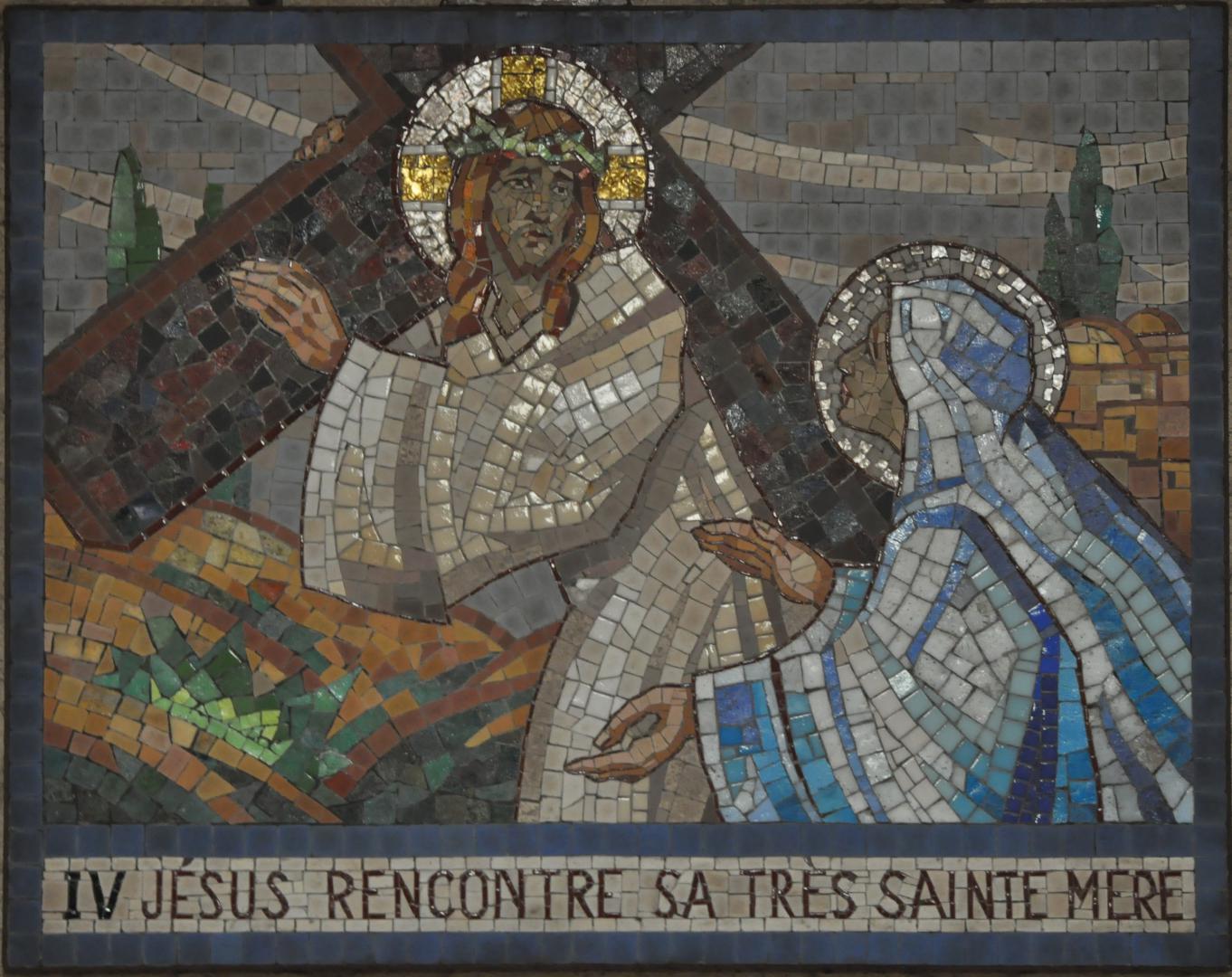 04 - Jésus rencontre sa Sainte Mère
