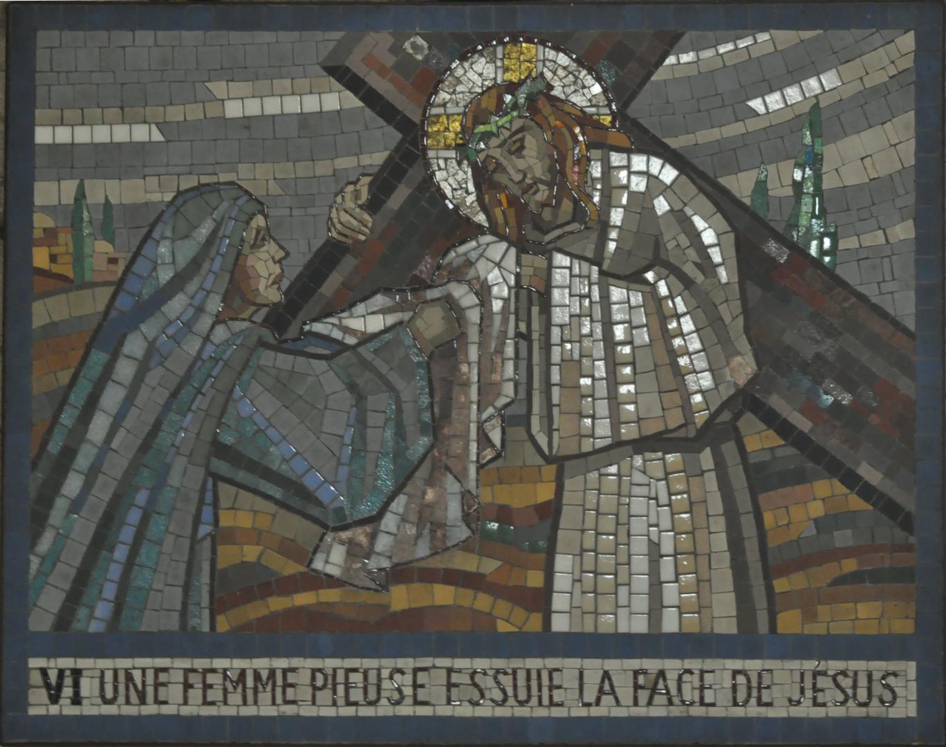 06 - Une femme pieuse essuie la face de Jésus