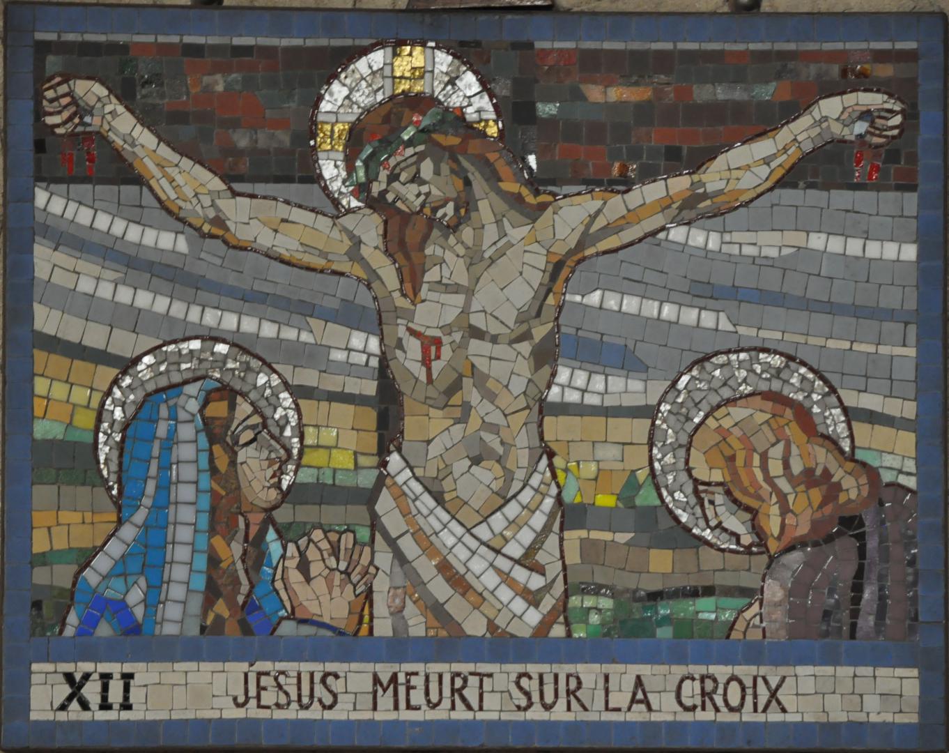 12 - Jésus meurt sur la croix