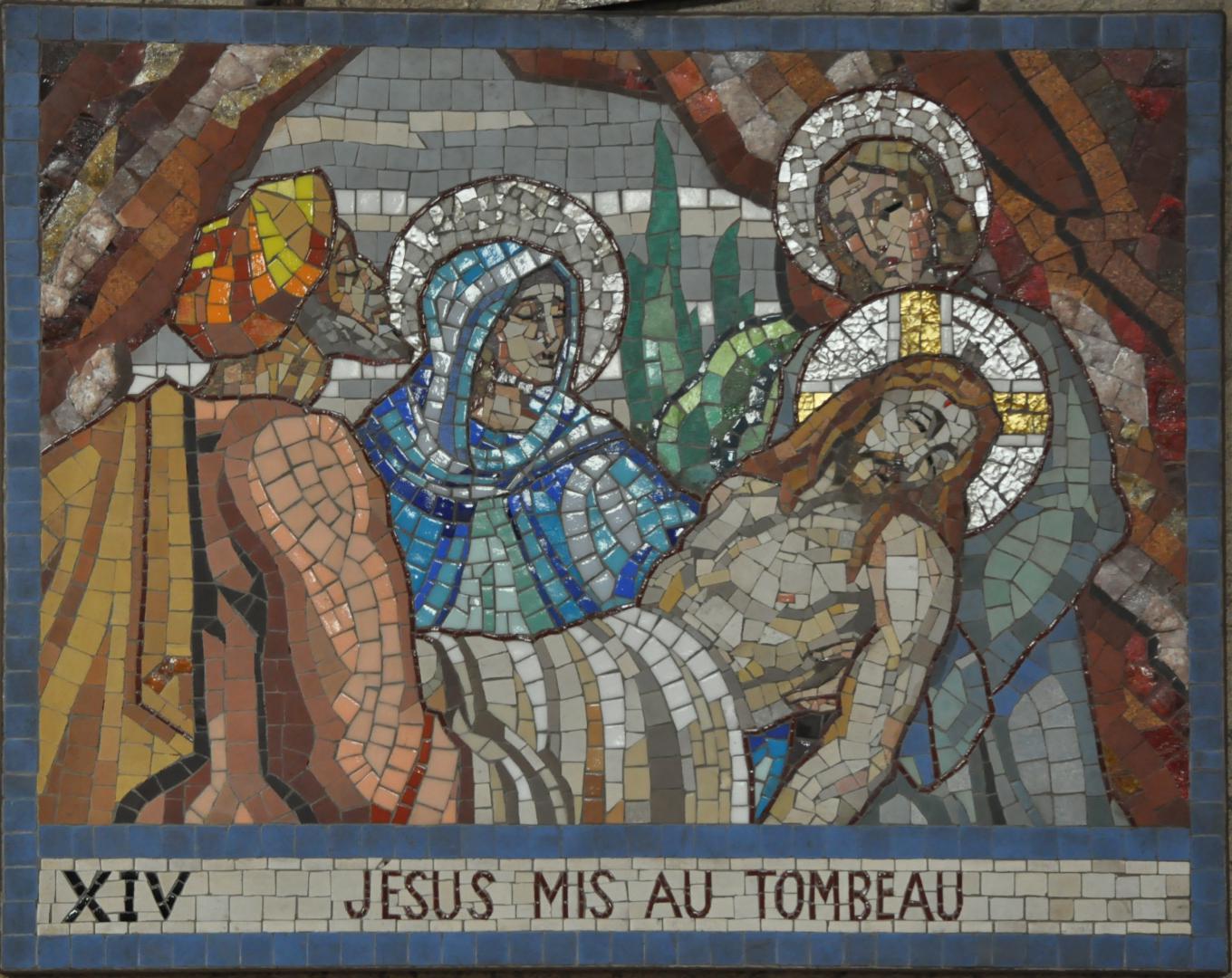 14 - Jésus mis au tombeau